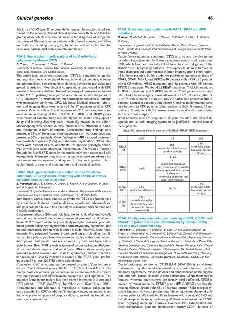 European Human Genetics Conference 2007 June 16 – 19, 2007 ...