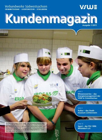 Ausgabe 1/2011 - VWS Verbundwerke Südwestsachsen GmbH