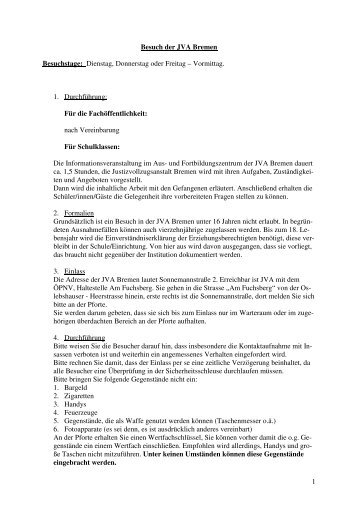 Regelung für Besuchergruppen - Druckversion - (pdf, 25.5 KB)