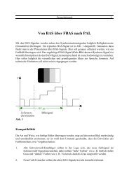 Von BAS über FBAS nach PAL - G. Heinrichs´ Homepage