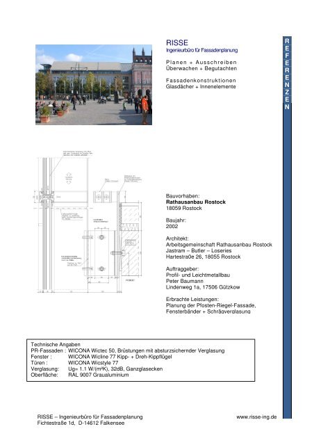 Portfolio Risse Fassadenplanung - Risse-ing.de