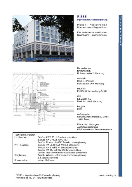 Portfolio Risse Fassadenplanung - Risse-ing.de