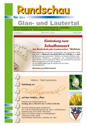 Amtsblatt KW 18 - Verbandsgemeinde Lauterecken