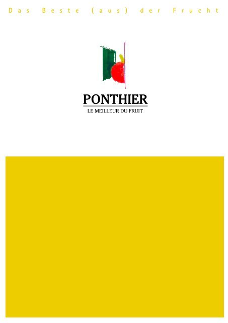 Katalog Ponthier - Töpfer GmbH, ... mehr als nur Salat