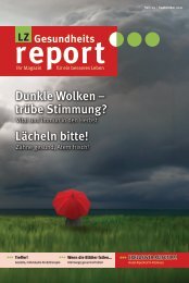 Dunkle Wolken – trübe Stimmung? Lächeln bitte!