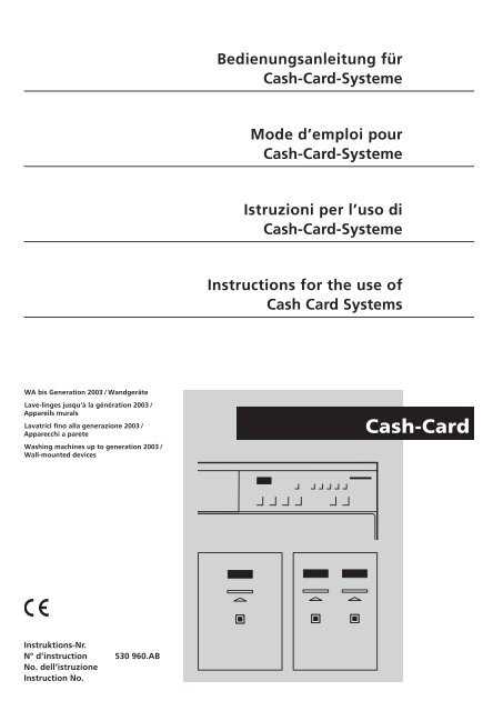 système Cash-Card - Schulthess