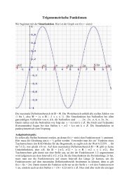 Trigonometrische Funktionen - Mathe-total.de