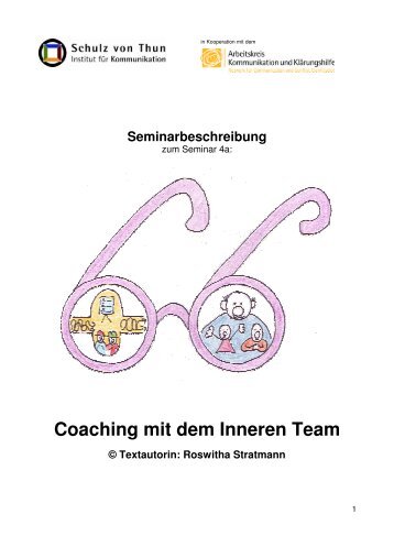 Coaching mit dem Inneren Team PDF - Schulz von Thun