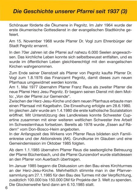 Pfarrfamilie 2012-7 (pdf, 6 MB) - Herz Jesu Pegnitz