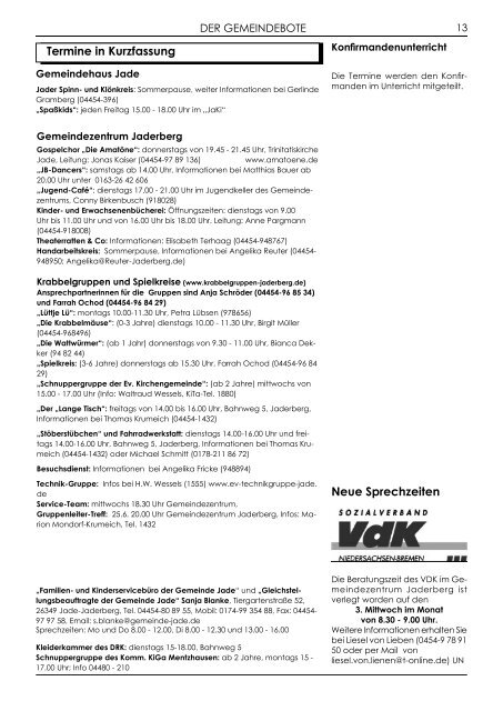 Gemeindebote Nr. 125 Mai 2012 ohne Werbung.pdf - Evangelisch ...