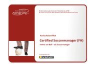 Certified Soccermanager (FH) - Fachhochschule für angewandtes ...