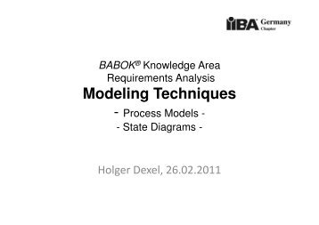 Data Flow Diagram - Beispiel - IIBA-Germany.de