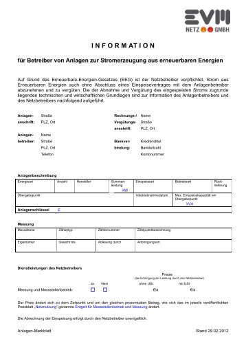 Download PDF: deklaratorische Erklärung - EVM Netz