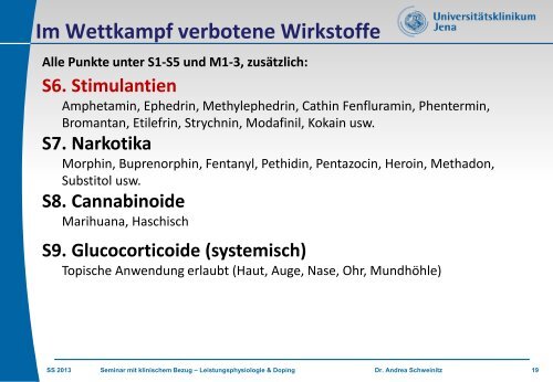 Leistung / Doping