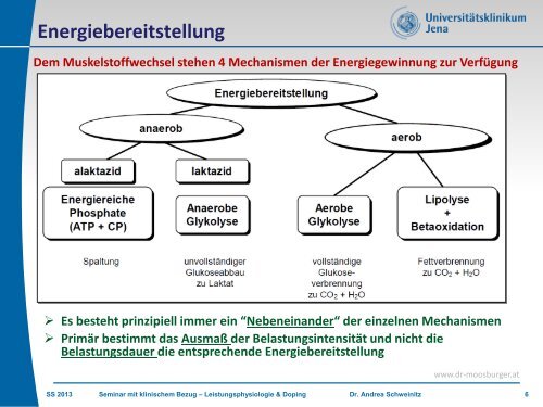 Leistung / Doping