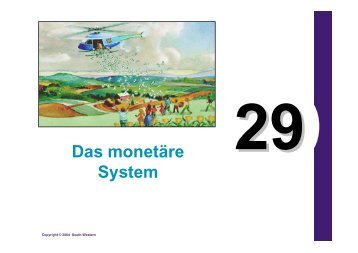 Das monetäre System