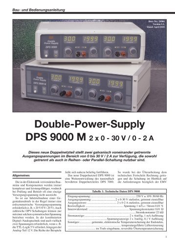 Double-Power-Supply
