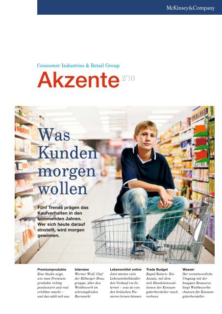 Ausgabe 2 / 2010 - McKinsey & Company