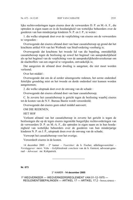 AC 12 2005 (PDF, 1.18 MB) - Federale Overheidsdienst Justitie