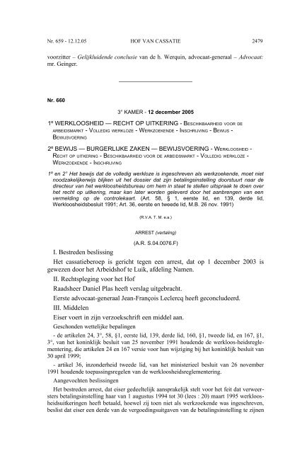 AC 12 2005 (PDF, 1.18 MB) - Federale Overheidsdienst Justitie