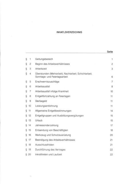 Rahmentarifvertrag für das Betonsteingewerbe vom 02.05.06