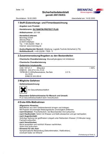 Sicherheitsdatenblatt - Webkat