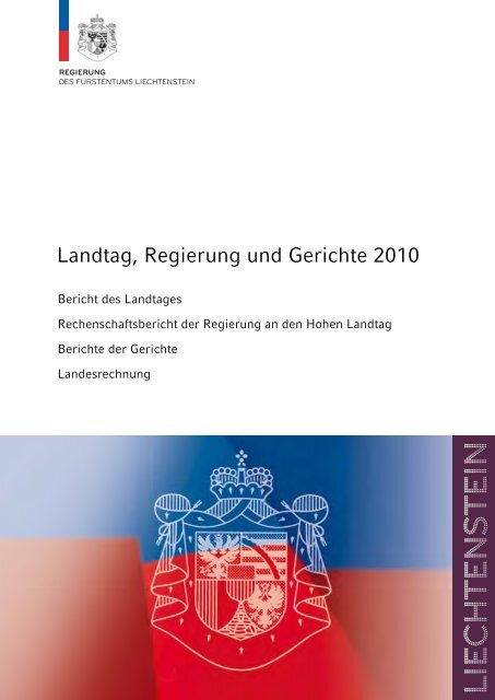 Landesrechnung Regierung Des Furstentums Liechtenstein
