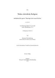 PDF | Die wahre christliche Religion - Swedenborg Zentrum Zürich