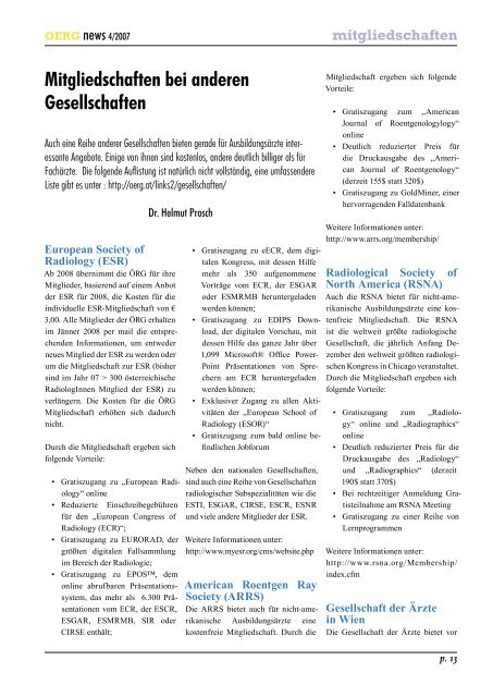 Facharztprüfung Radiologie - Österreichische Röntgengesellschaft