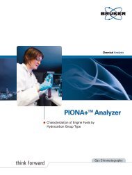 PIONA+â¢Analyzer - Bruker Piona+ Analyzer