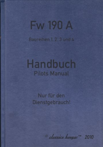 Fw190A, fruehe Baureihen 2.0 - Classics Hangar