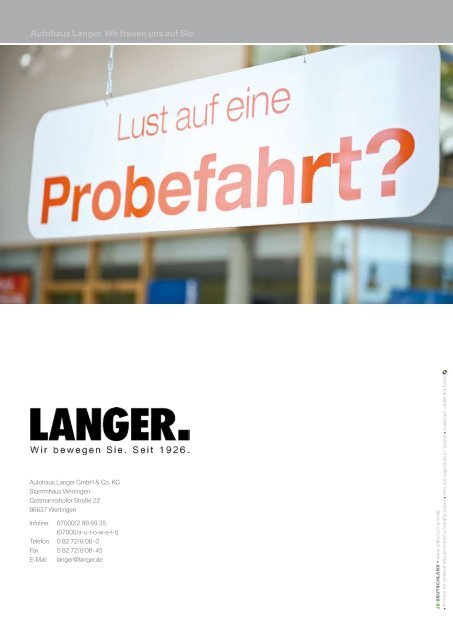 Autohaus Langer. Wir stellen uns vor. - Autohaus Langer Gruppe