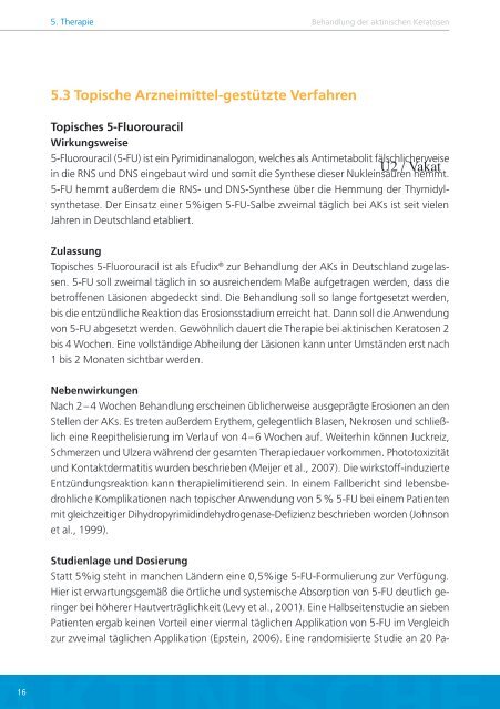 Leitlinie zur Behandlung der aktinischen Keratosen (PDF)