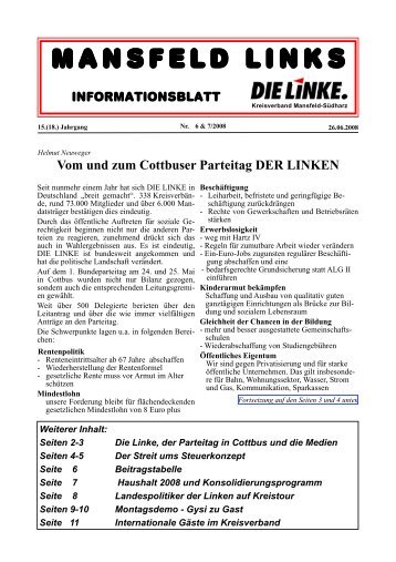 ML-07-2008-Layout 1 - DIE LINKE. Kreisverband Mansfeld-Südharz