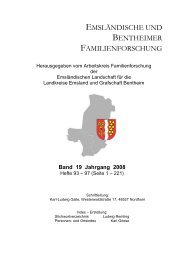 Gesamtregister - Arbeitskreis Familienforschung der Emsländischen ...