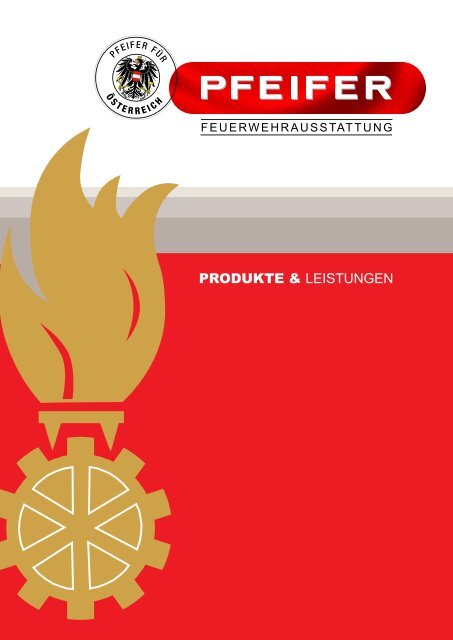 PRODUKTE &amp; LEISTUNGEN - Pfeifer Feuerwehrbekleidung