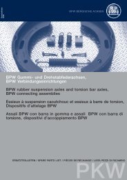 BPW Ersatzteilkatalog - Foma