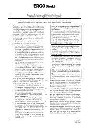 PDF, 176 KB - ERGO Direkt Versicherungen