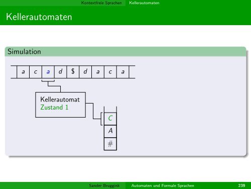 Automaten und Formale Sprachen“ alias ” Theoretische Informatik ...