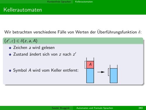 Automaten und Formale Sprachen“ alias ” Theoretische Informatik ...