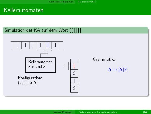 Automaten und Formale Sprachen“ alias ” Theoretische Informatik ...