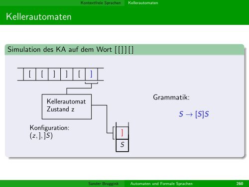 Automaten und Formale Sprachen“ alias ” Theoretische Informatik ...