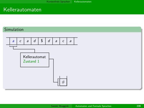 Automaten und Formale Sprachen“ alias ” Theoretische Informatik ...