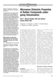 Microwave Dielectric Properties of Rubber ... - Plastverarbeiter