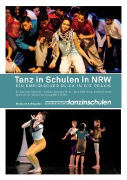 abstract »tanz in schulen in nrw - Bundesverband Tanz in Schulen