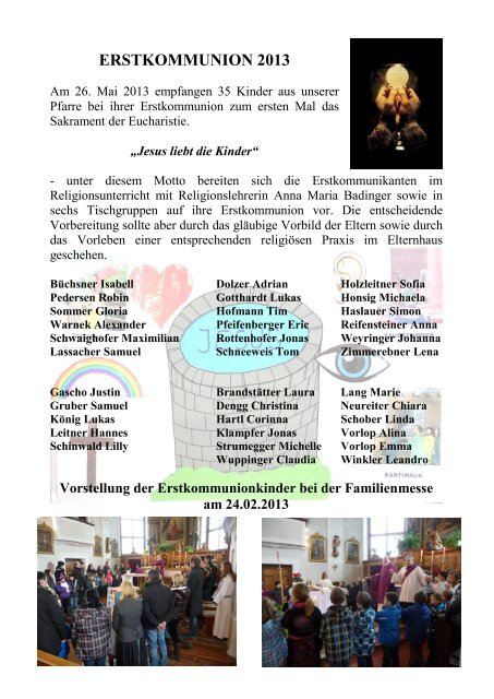 Osterpfarrbrief 2013.pdf - Pfarre Henndorf am Wallersee