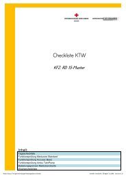 Checkliste KTW