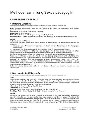 PDF: Methodensammlung - Sexuelle Orientierung und Schule