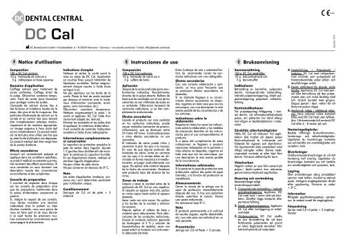 contraindicaciones del hidroxido de calcio