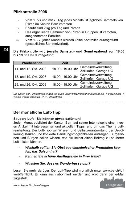 Buchsi-Info 2008/5 - Gemeinde Münchenbuchsee